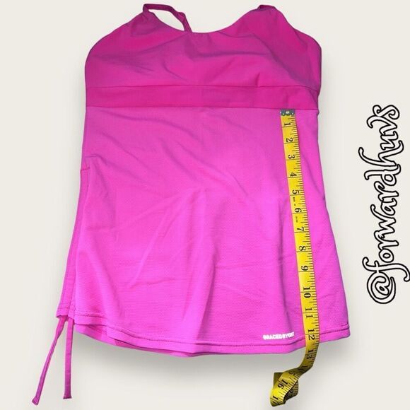 Bundle Sale 3 for $15 | Graced By Grit | Pink Running Top | Size XS - Picture 7 of 10
